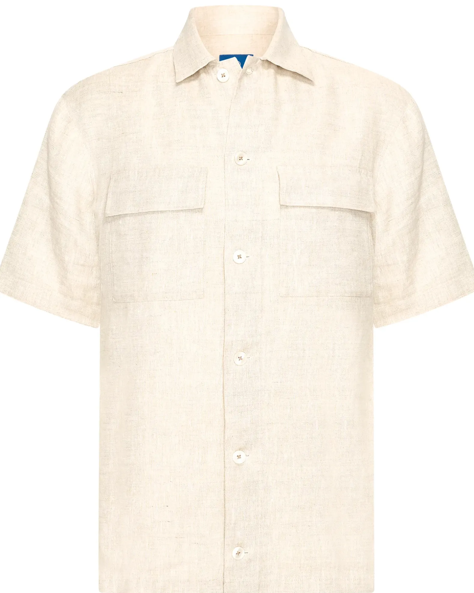 Blue Industry Casual Overhemd