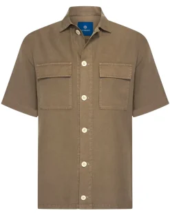 Blue Industry Casual Overhemd