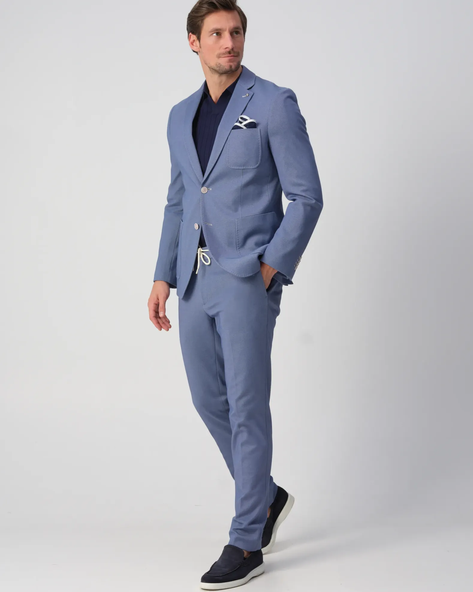 Blue Industry Mix & Match Colbert
