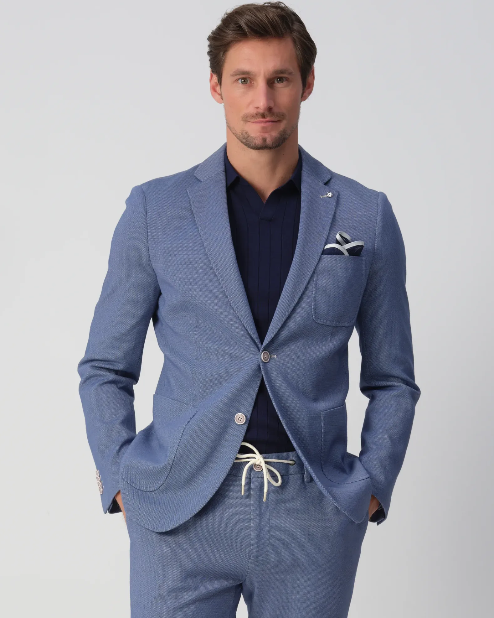 Blue Industry Mix & Match Colbert