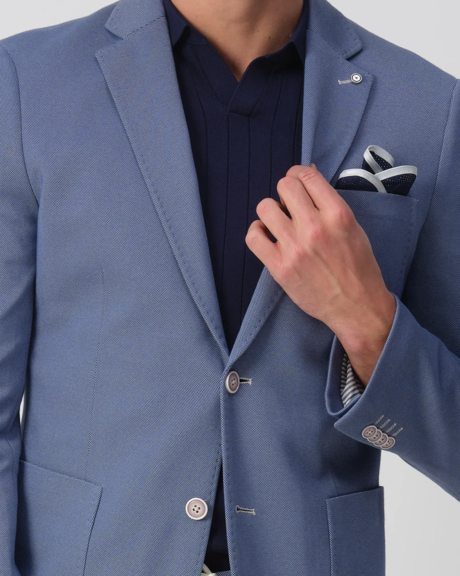 Blue Industry Mix & Match Colbert
