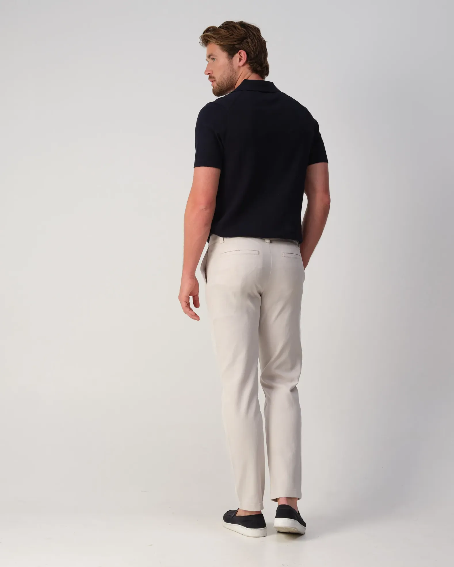 Boss Casual Pleated Chino