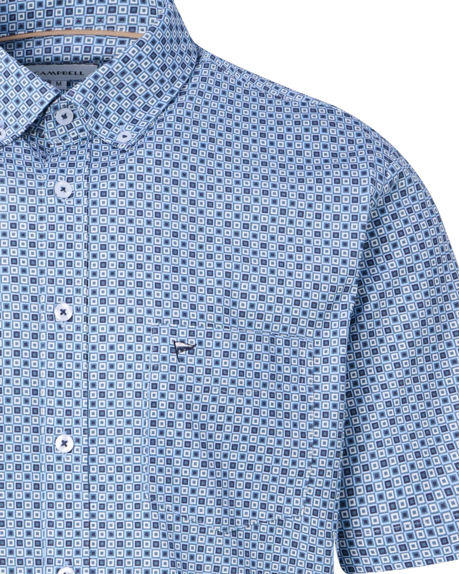 Campbell Casual Overhemd KM