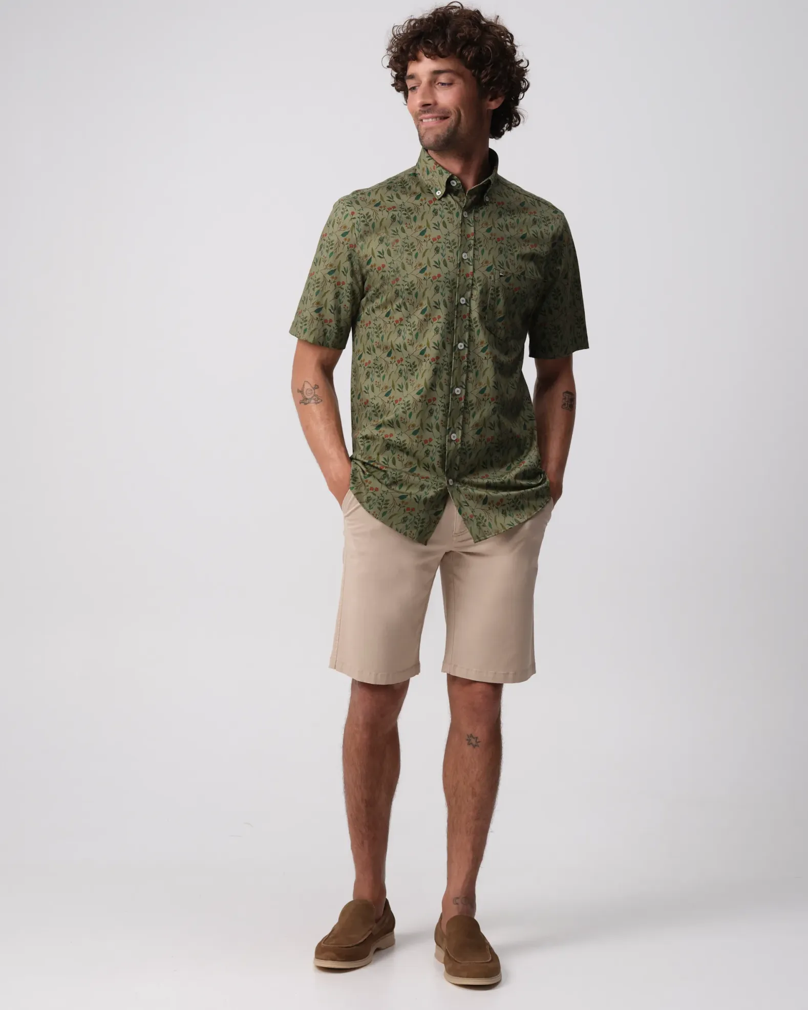 Campbell Casual Overhemd KM