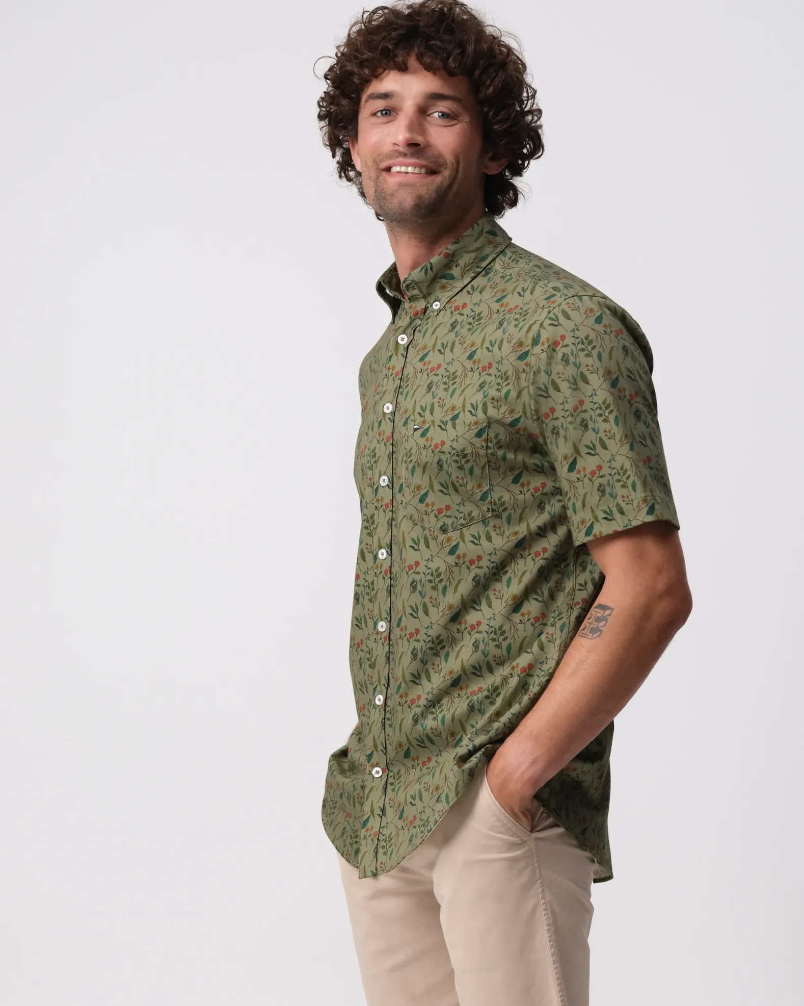 Campbell Casual Overhemd KM