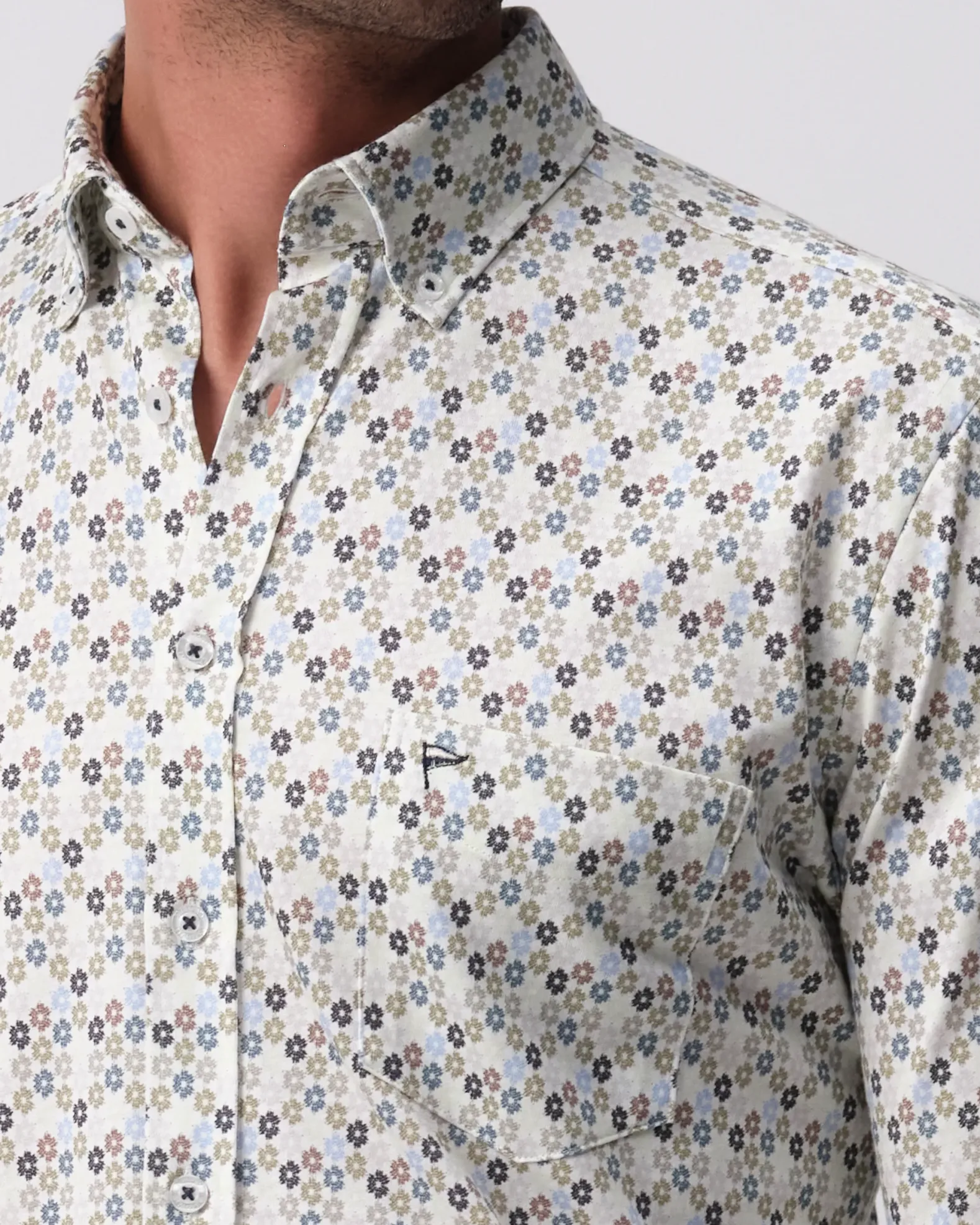 Campbell Casual Overhemd LM
