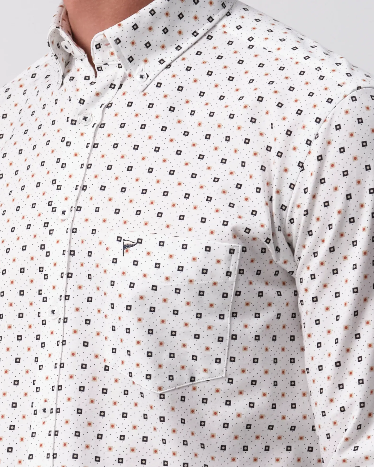 Campbell Casual Overhemd LM