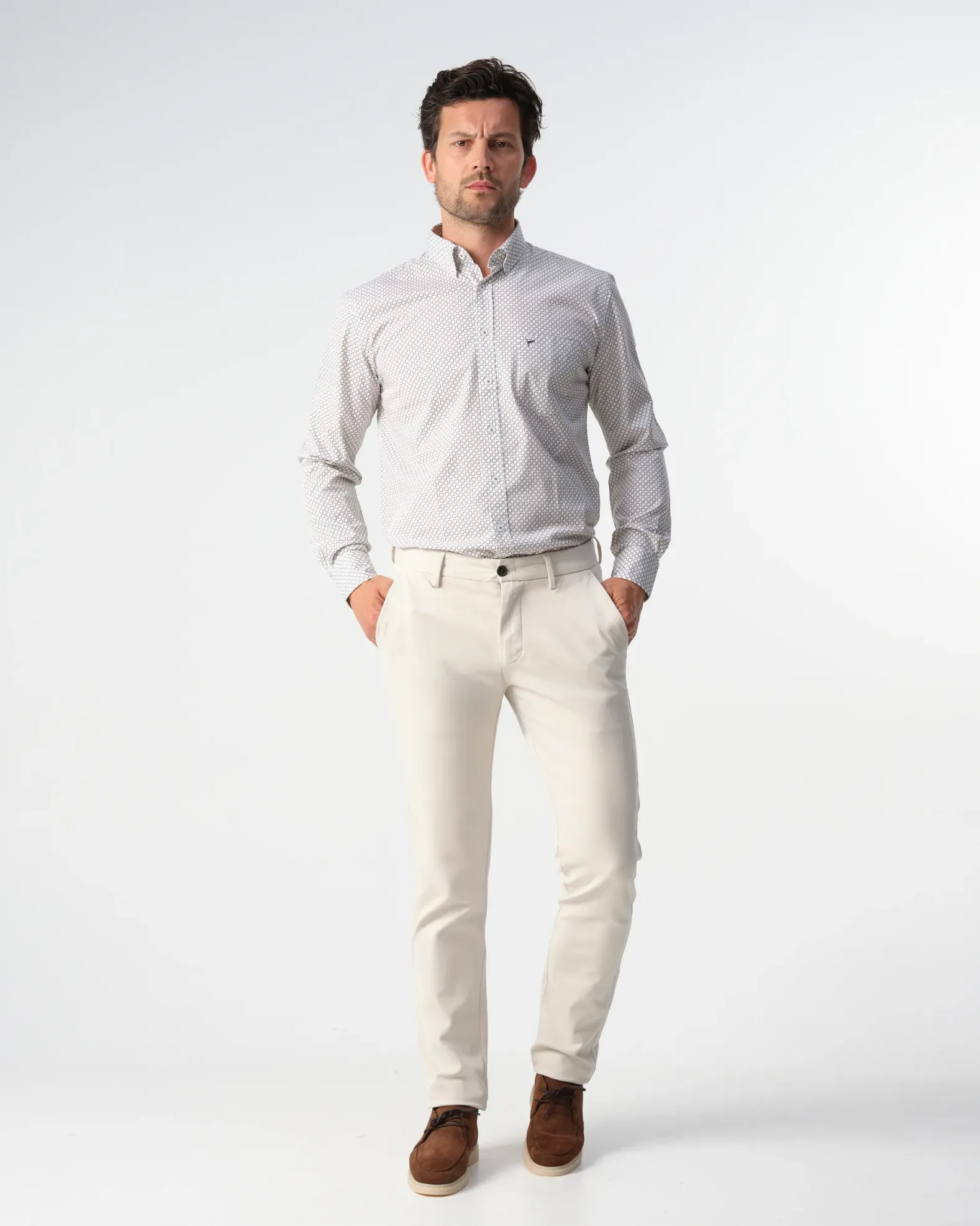 Campbell Casual Overhemd LM