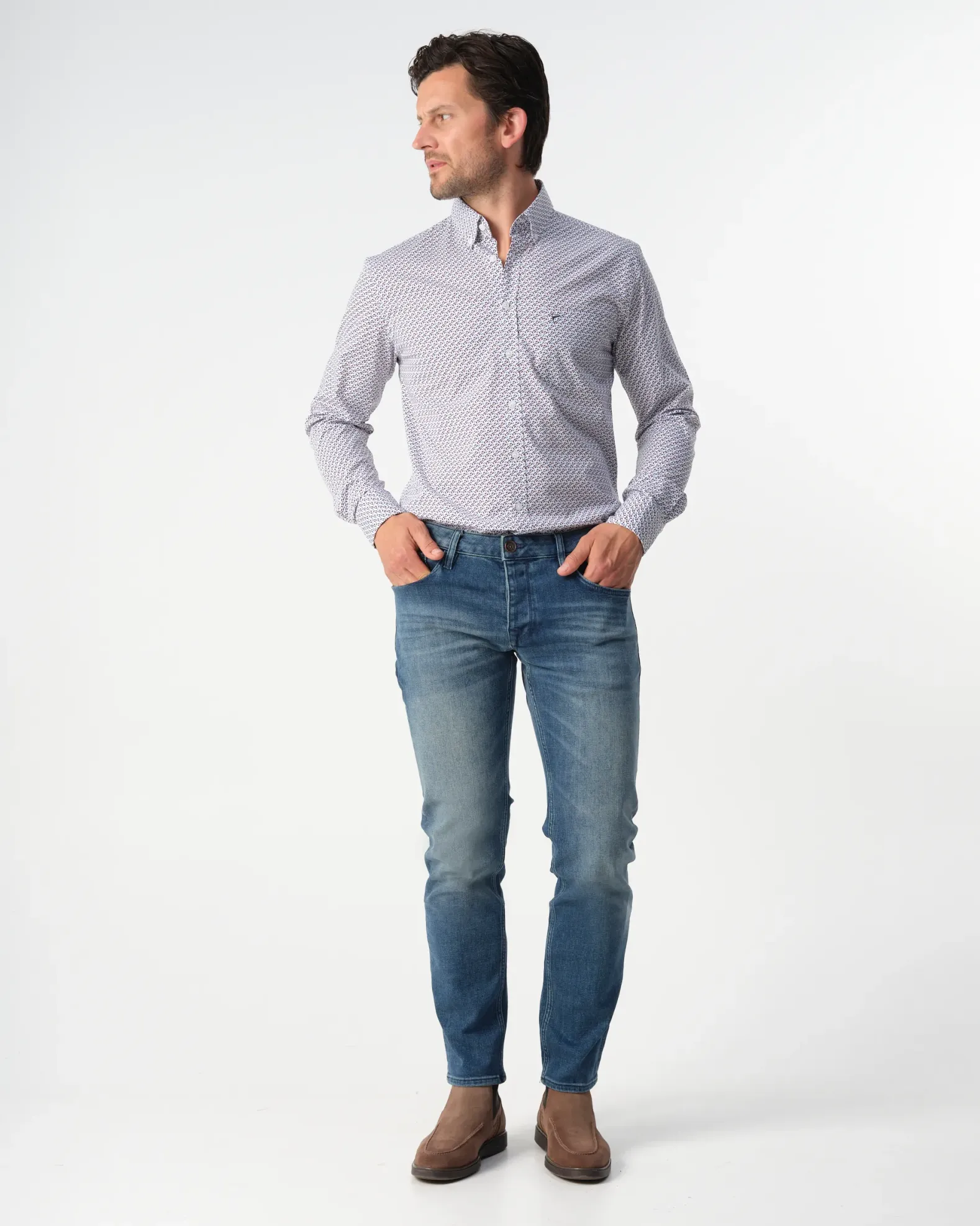 Campbell Casual Overhemd LM