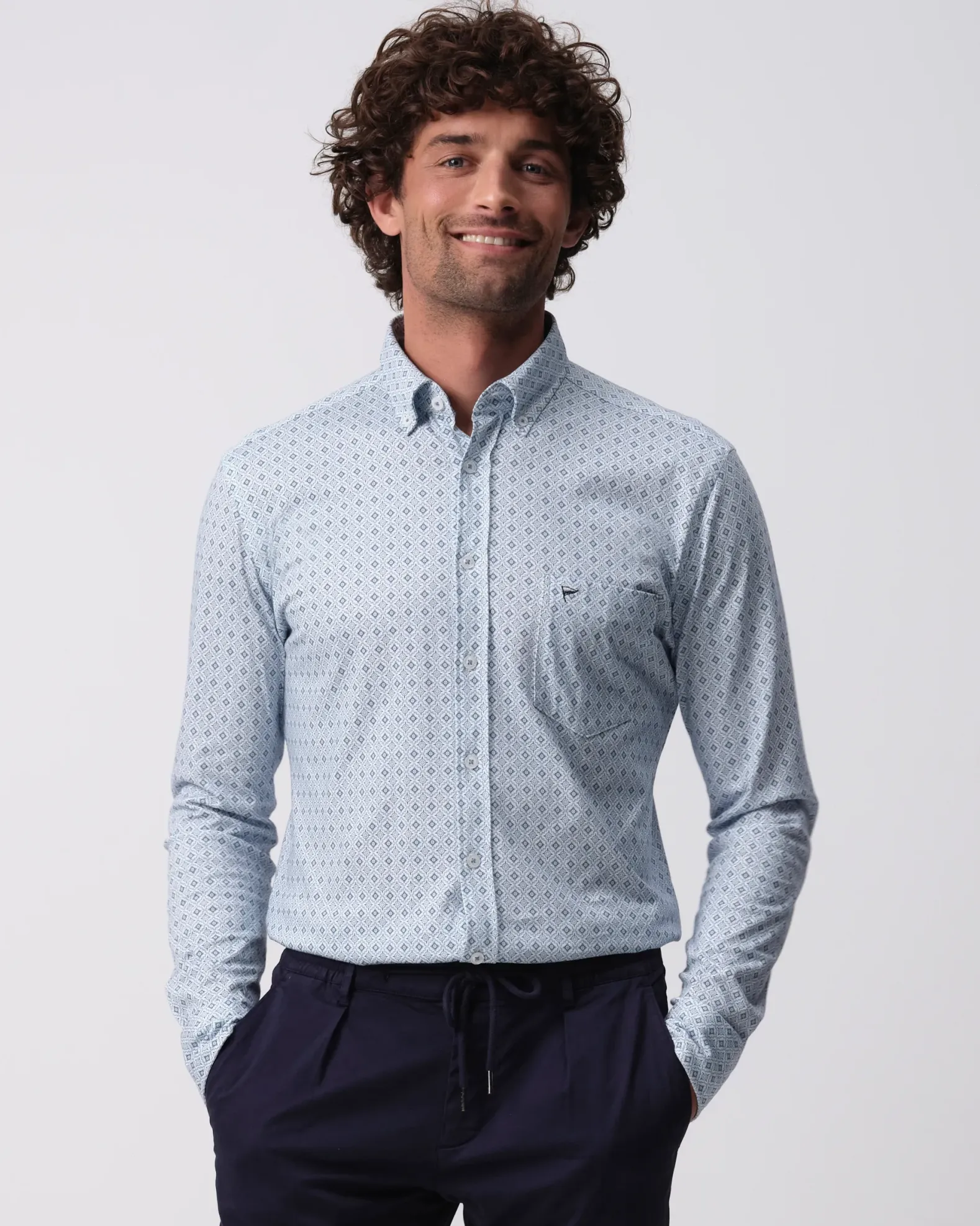 Campbell Casual Overhemd LM