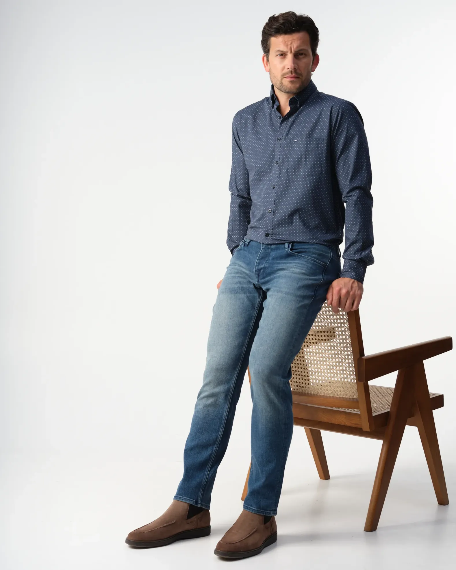 Campbell Casual Overhemd LM