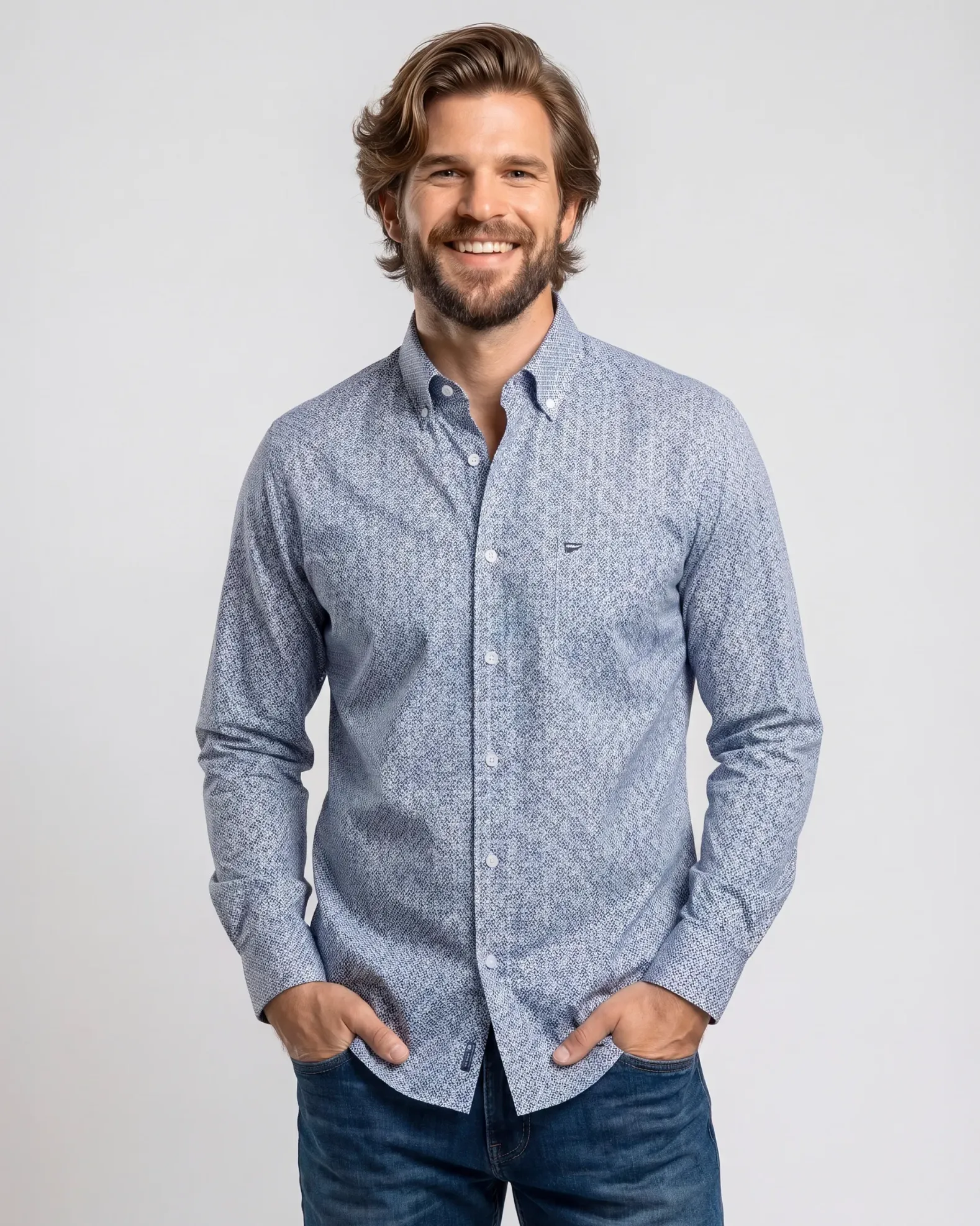 Campbell Casual overhemd Ranger-08