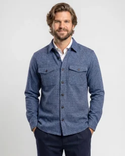 Campbell Overshirt Walker Pied de Poule