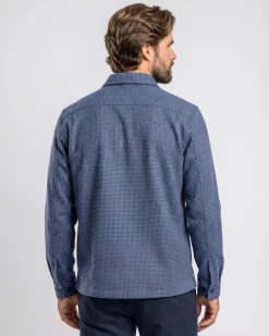 Campbell Overshirt Walker Pied de Poule