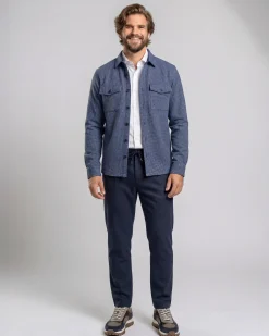 Campbell Overshirt Walker Pied de Poule