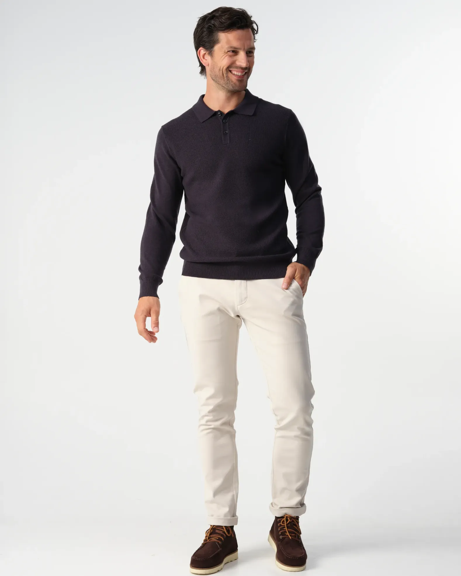 Campbell Polo Lange mouw
