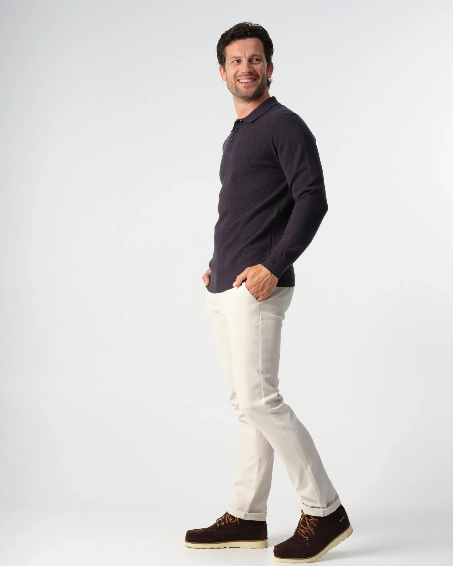 Campbell Polo Lange mouw