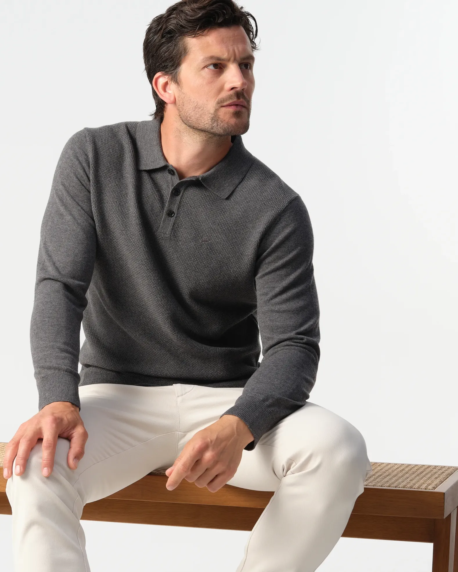 Campbell Polo Lange mouw