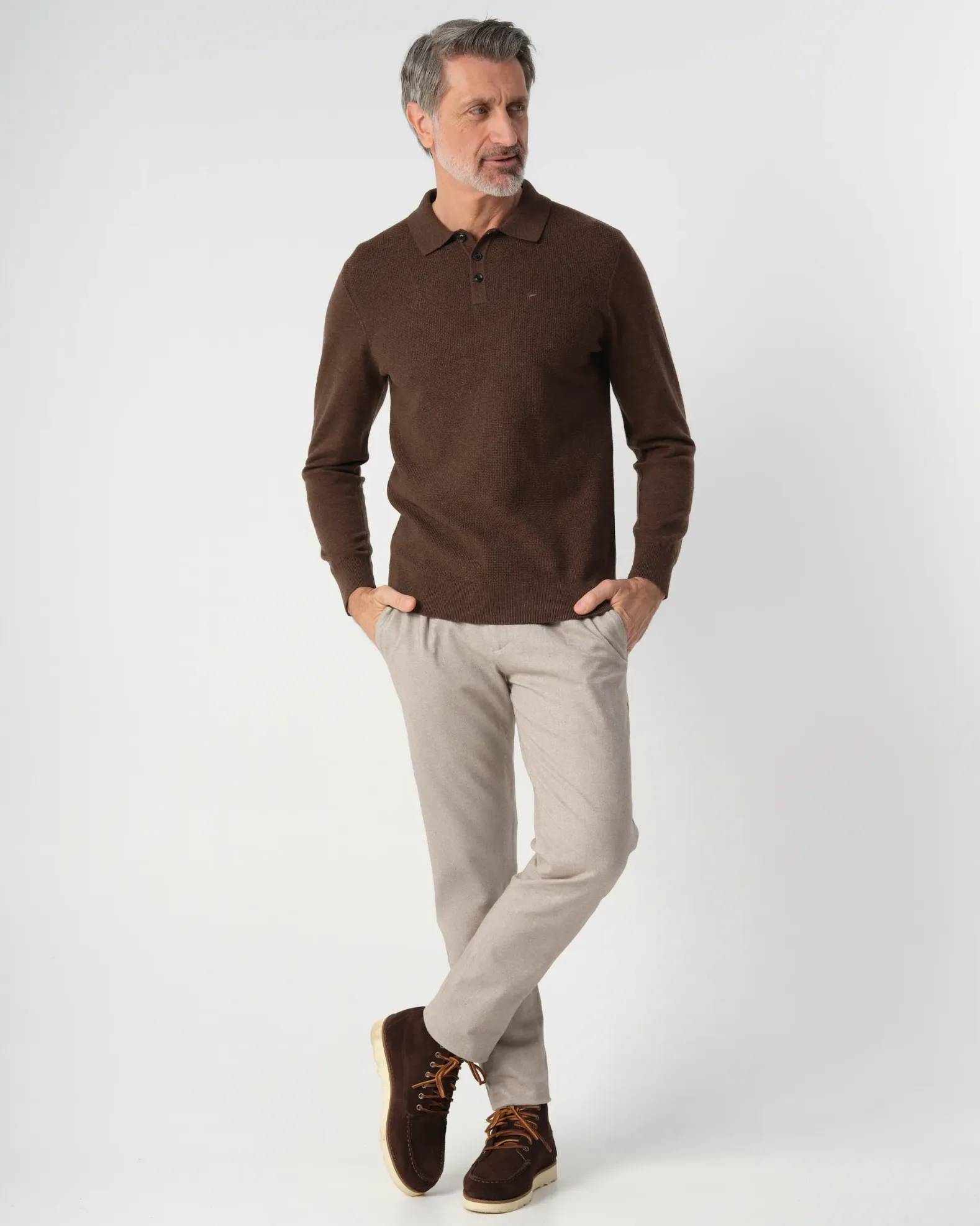 Campbell Polo Lange mouw