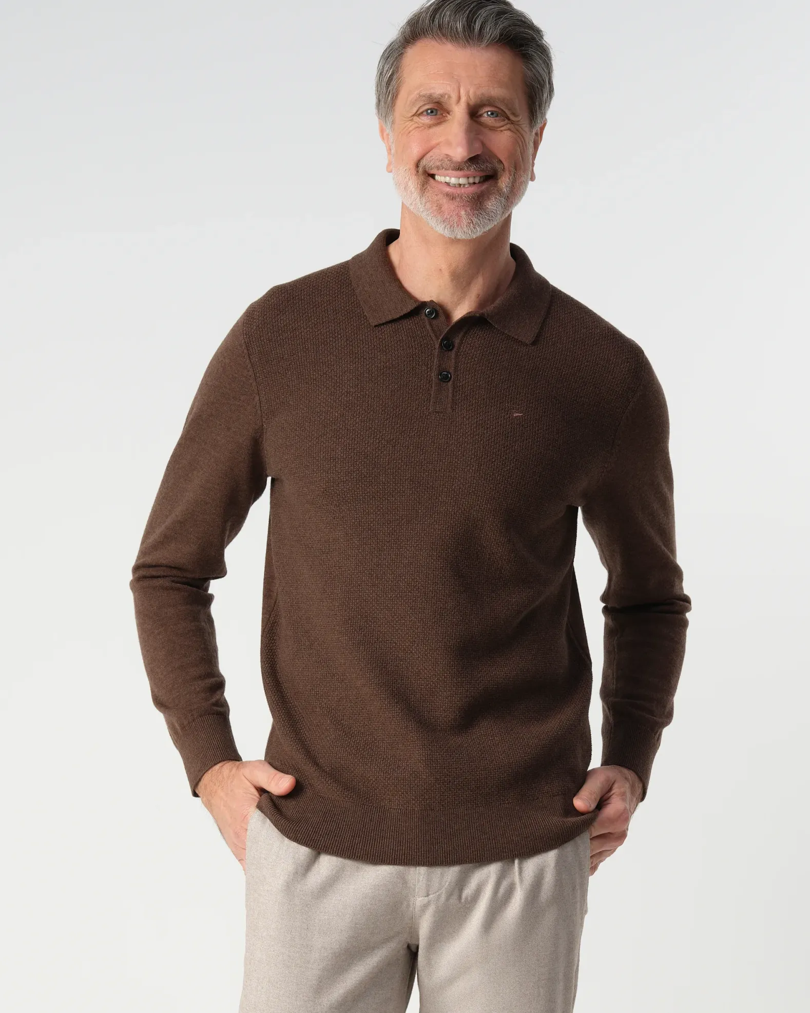 Campbell Polo Lange mouw