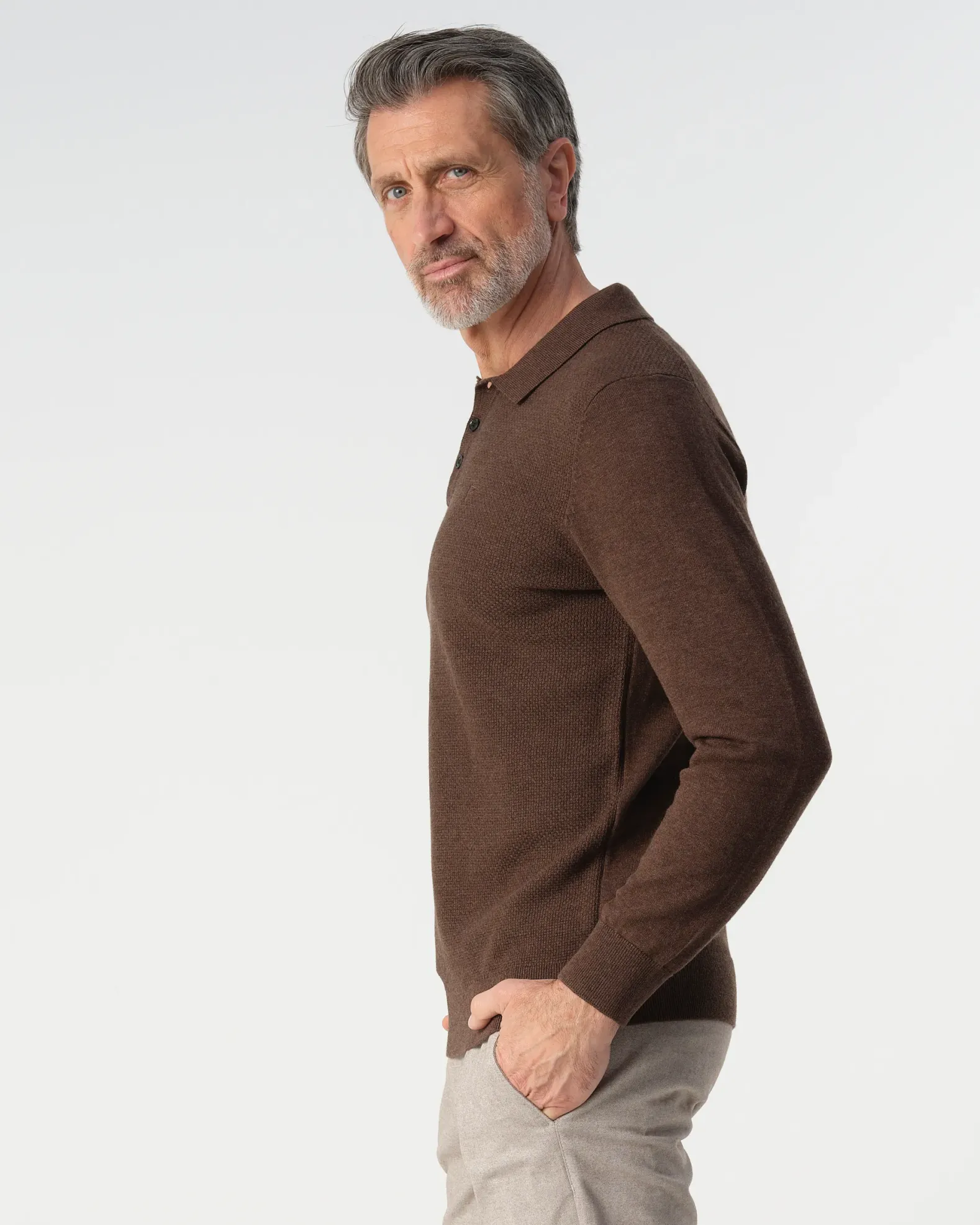 Campbell Polo Lange mouw
