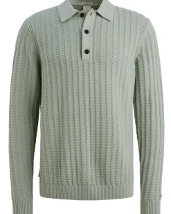 Cast Iron Polo Lange mouw