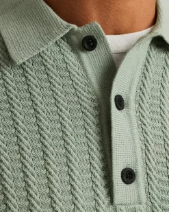 Cast Iron Polo Lange mouw