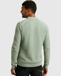 Cast Iron Polo Lange mouw