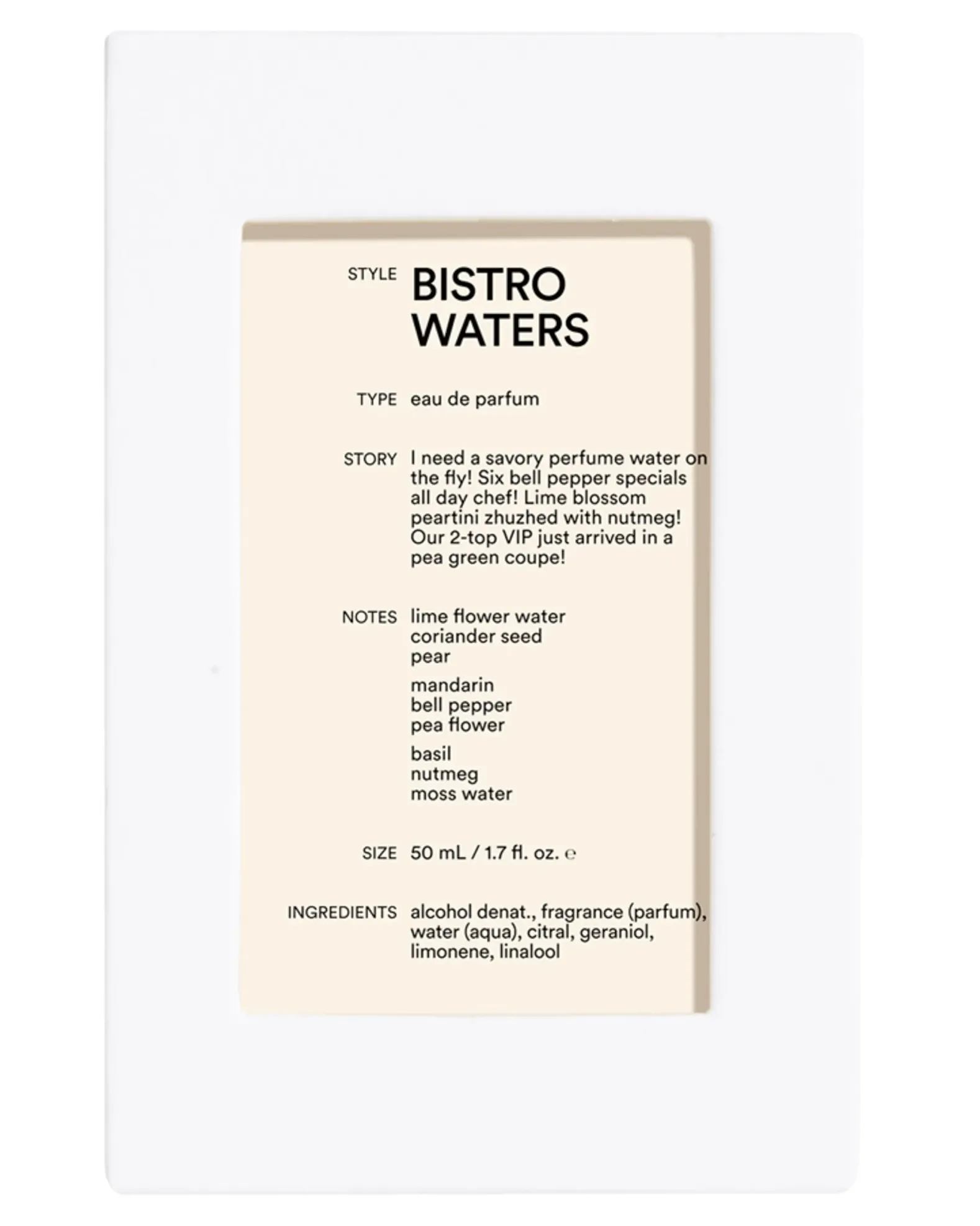 DS&Durga Bistro Waters EDP 50ml Scents