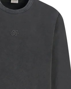 Filling Pieces Boxy Embroidered Longsleeve