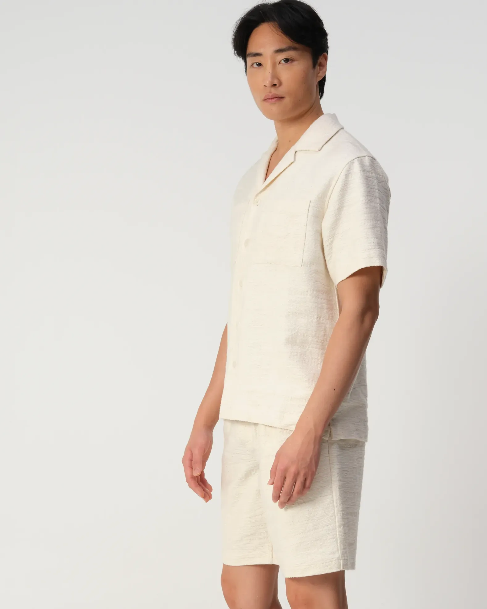 J.C. RAGS Aaron Structure Casual Overhemd
