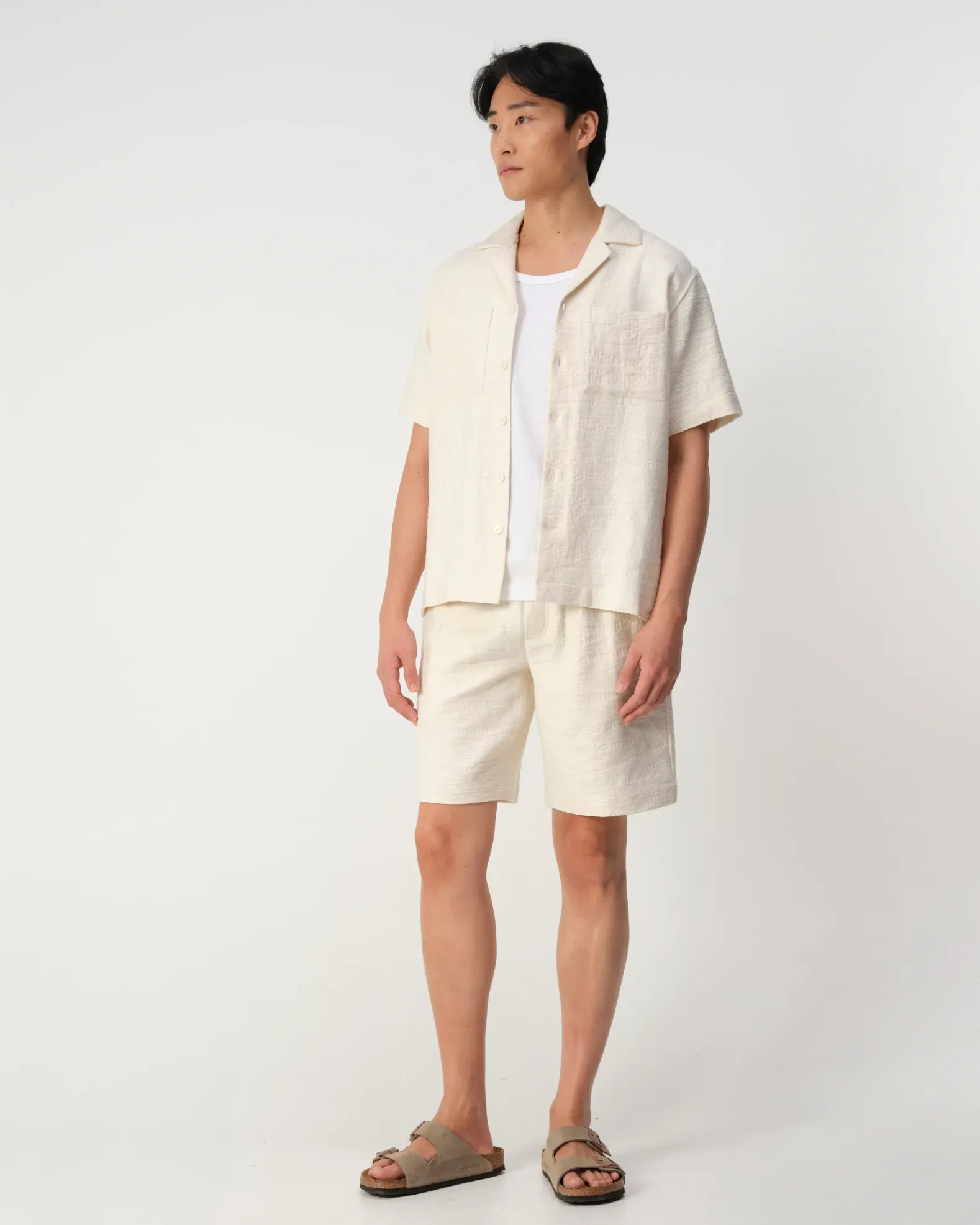 J.C. RAGS Aaron Structure Casual Overhemd