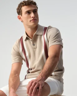 J.C. RAGS Alvie Stripe Polo