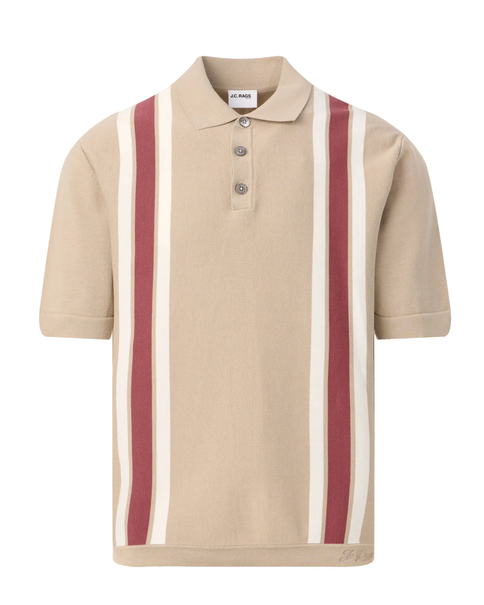 J.C. RAGS Alvie Stripe Polo