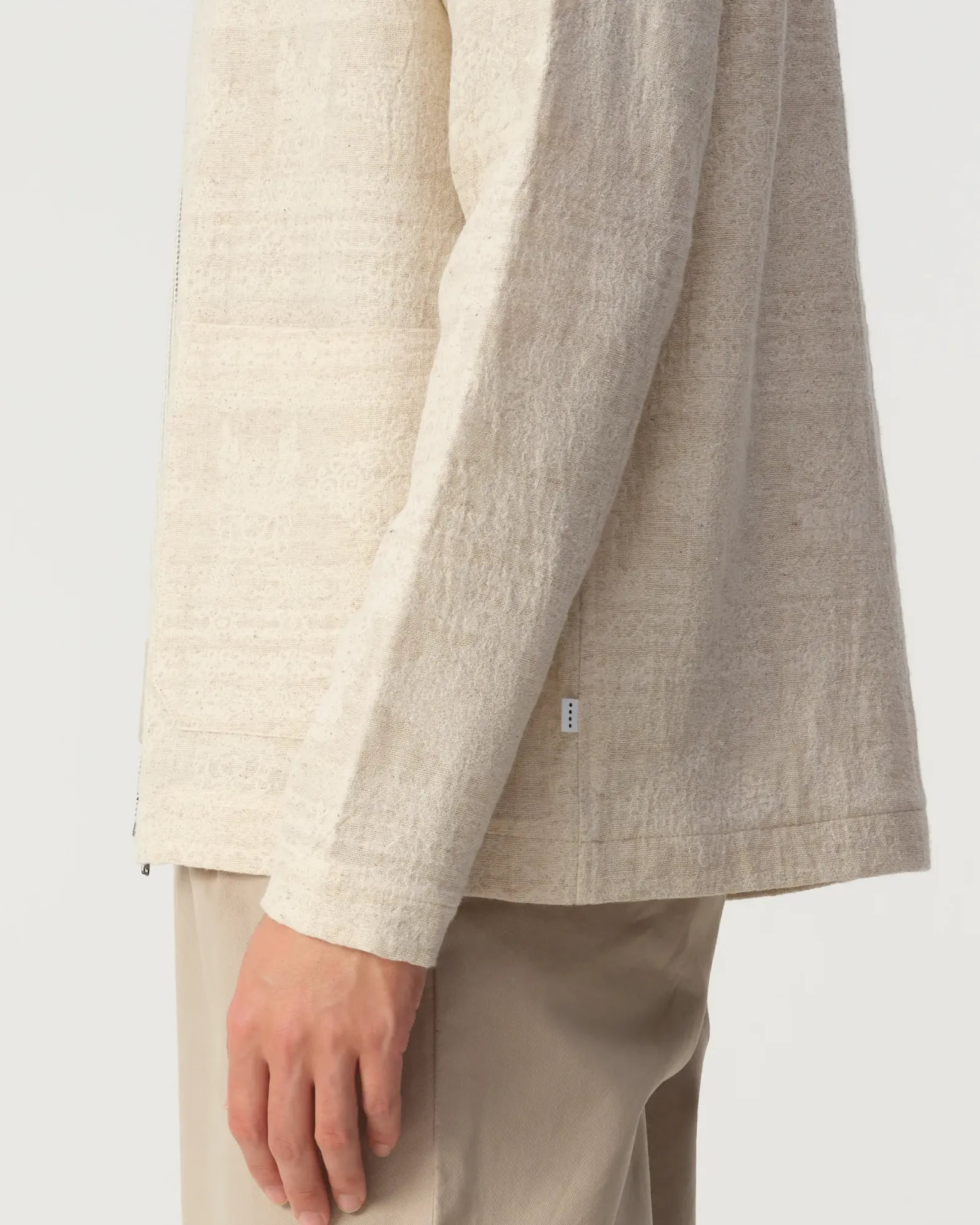 J.C. RAGS Benji Jacquard Overshirt