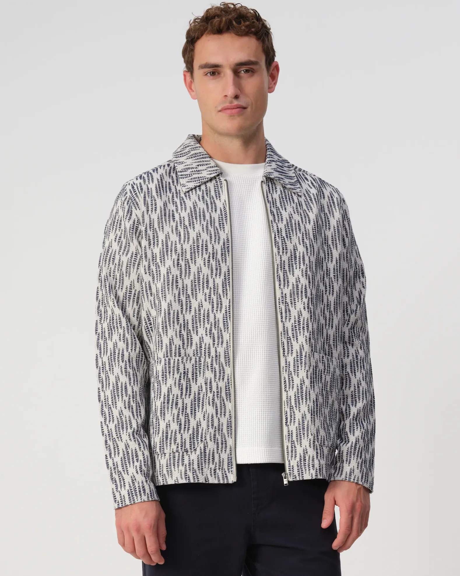 J.C. RAGS Benji Waves Overshirt
