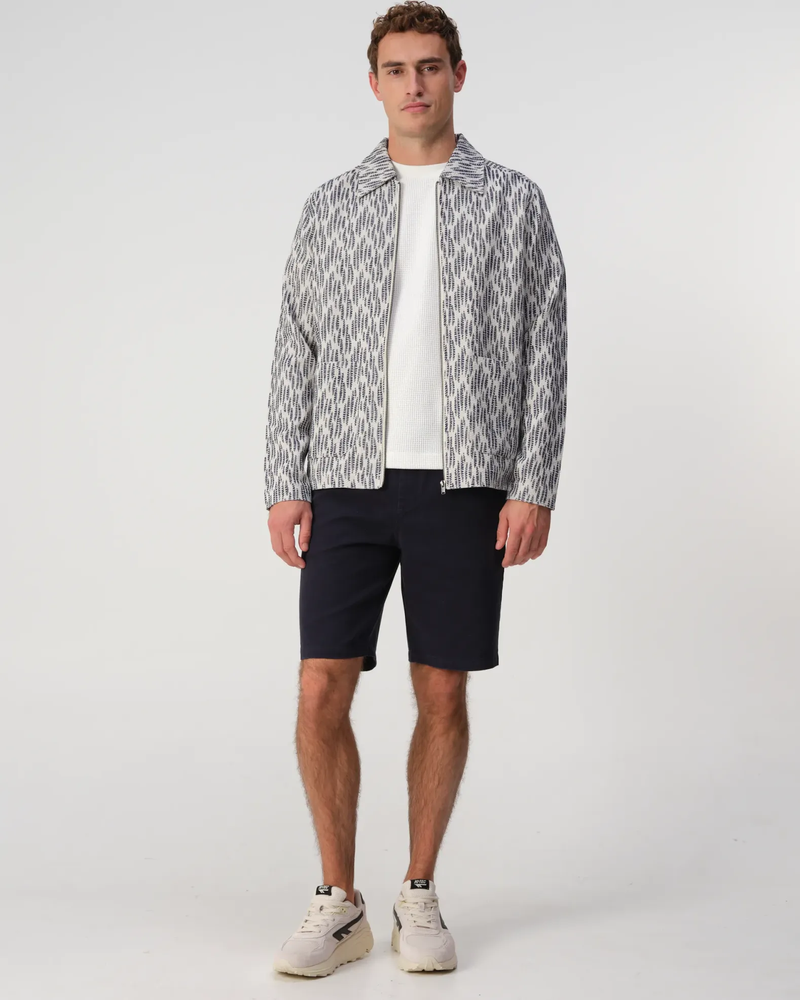 J.C. RAGS Benji Waves Overshirt