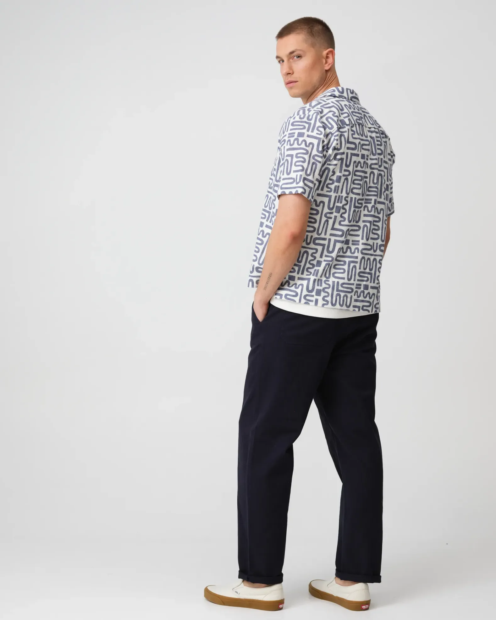 J.C. RAGS Casual Overhemd KM