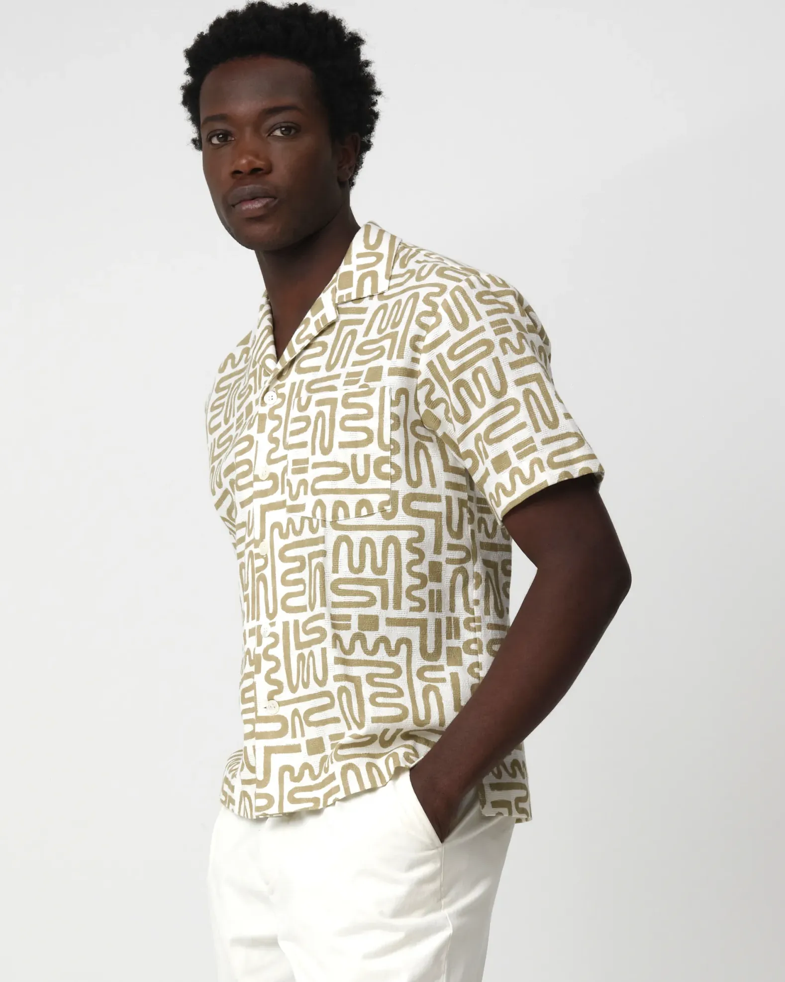 J.C. RAGS Casual Overhemd KM