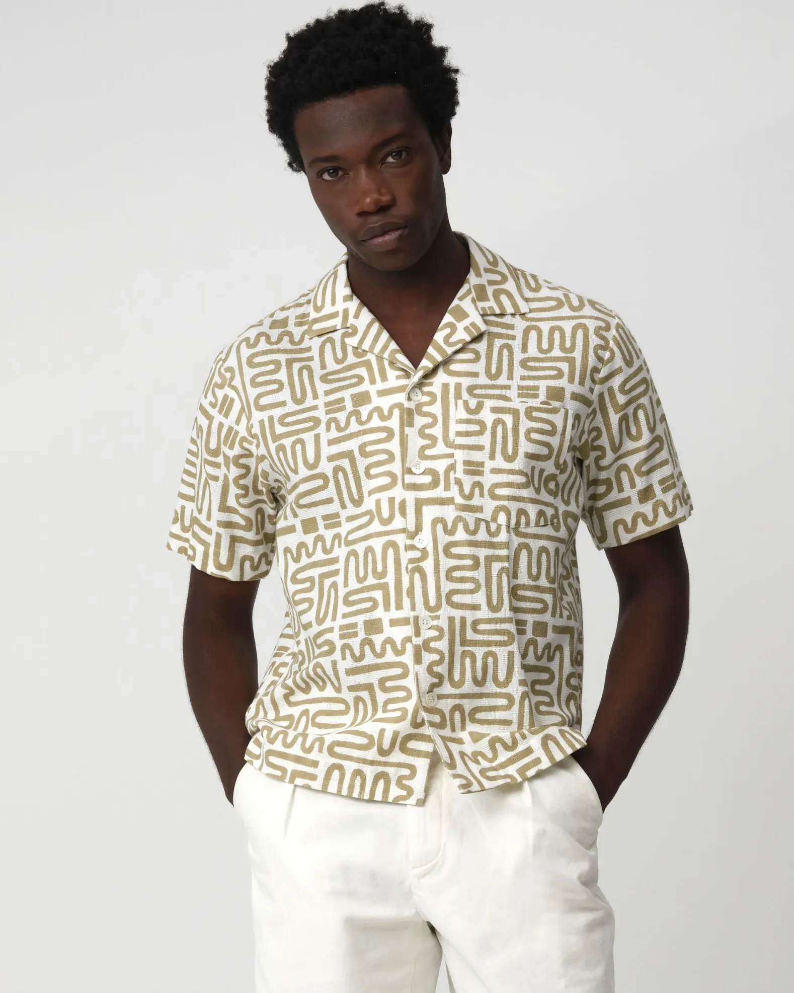 J.C. RAGS Casual Overhemd KM