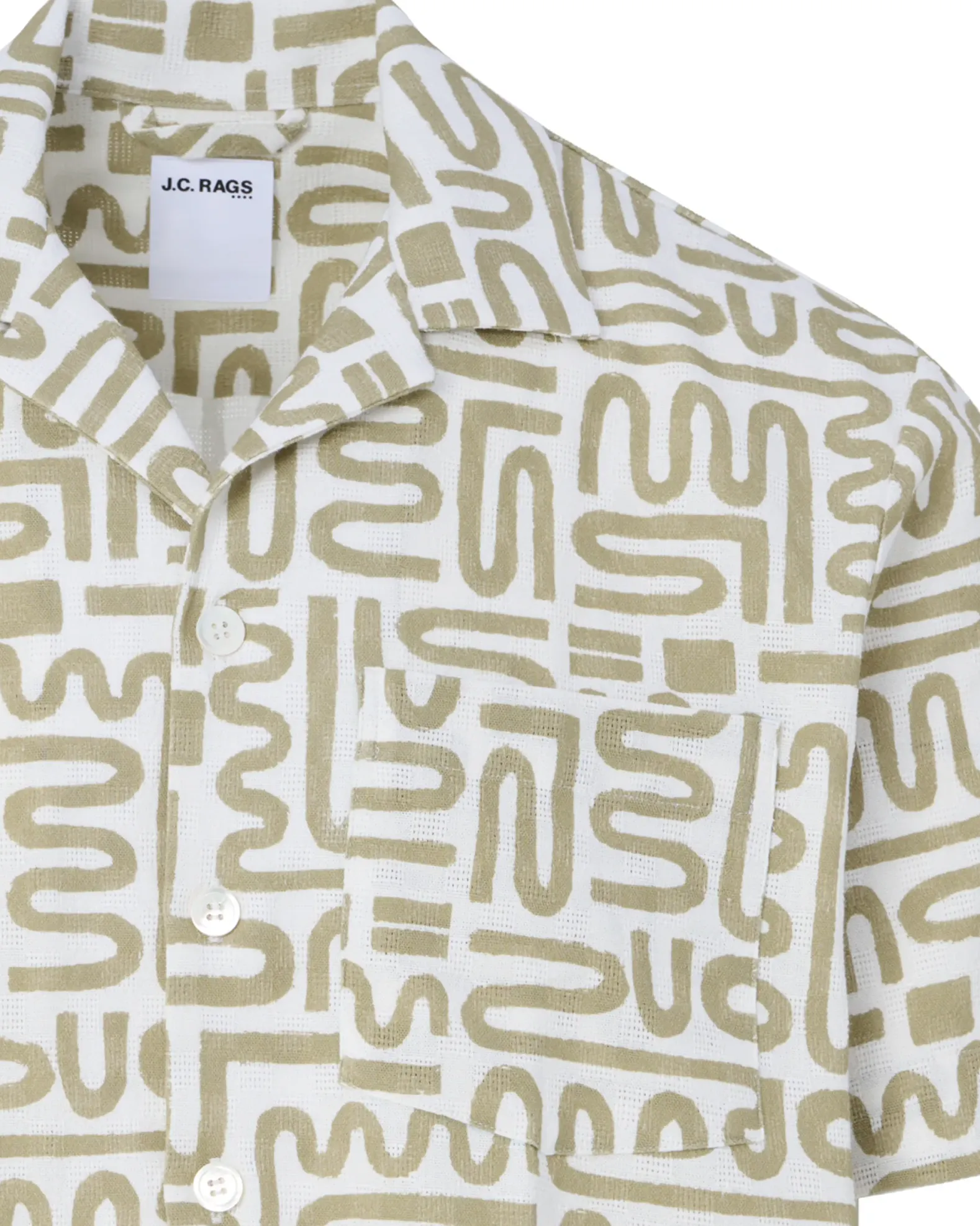 J.C. RAGS Casual Overhemd KM