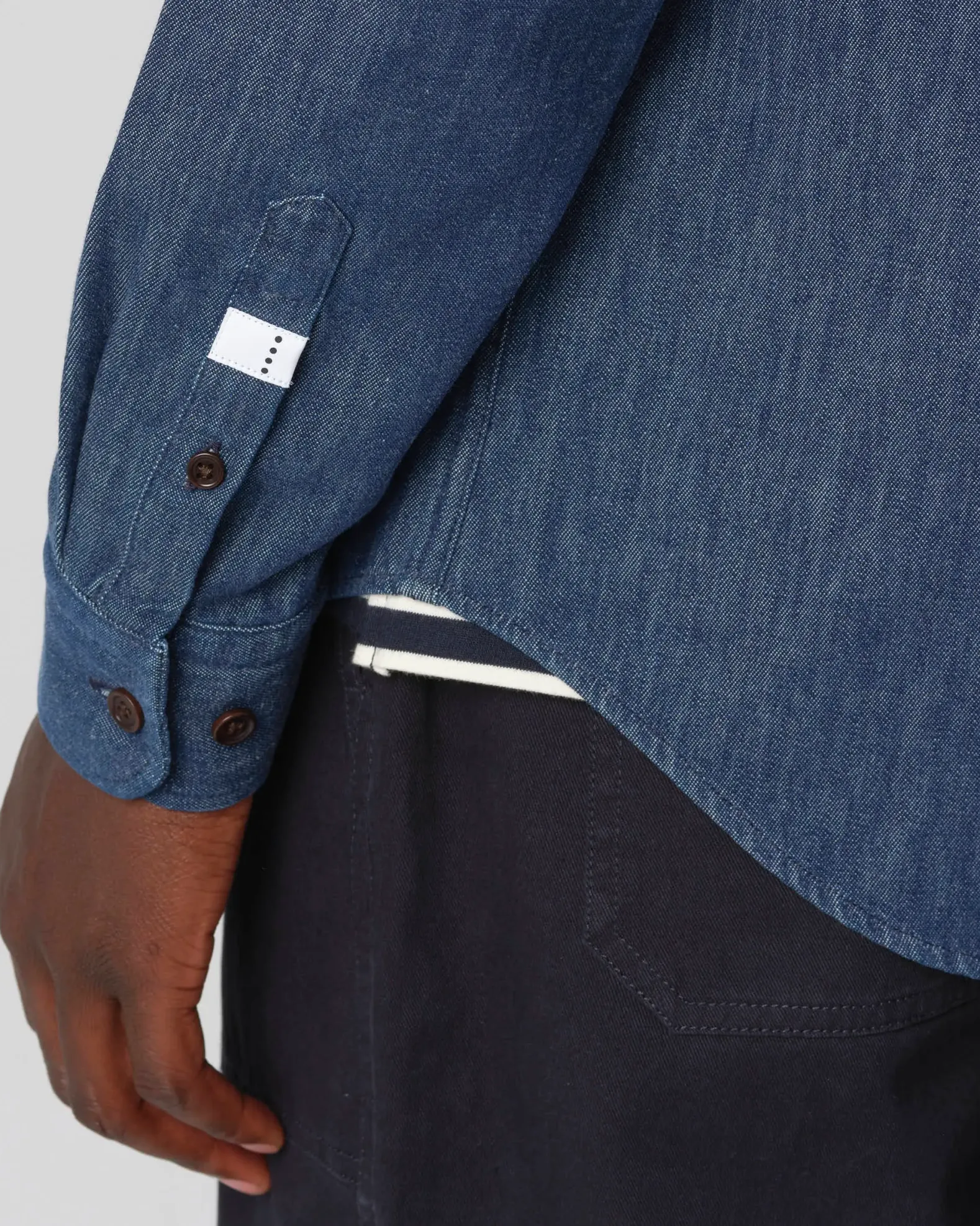 J.C. RAGS Casual Overhemd LM