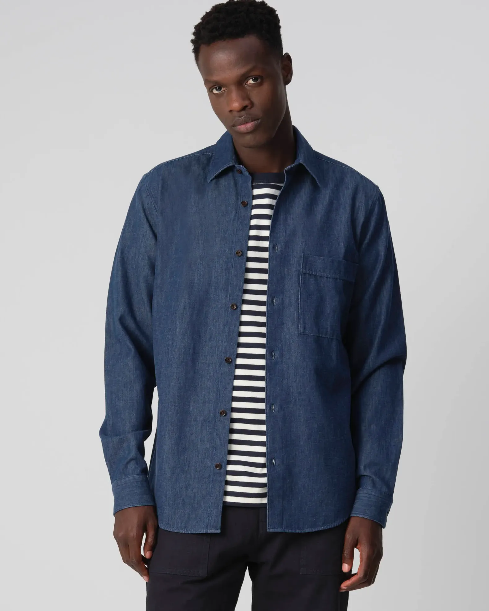 J.C. RAGS Casual Overhemd LM