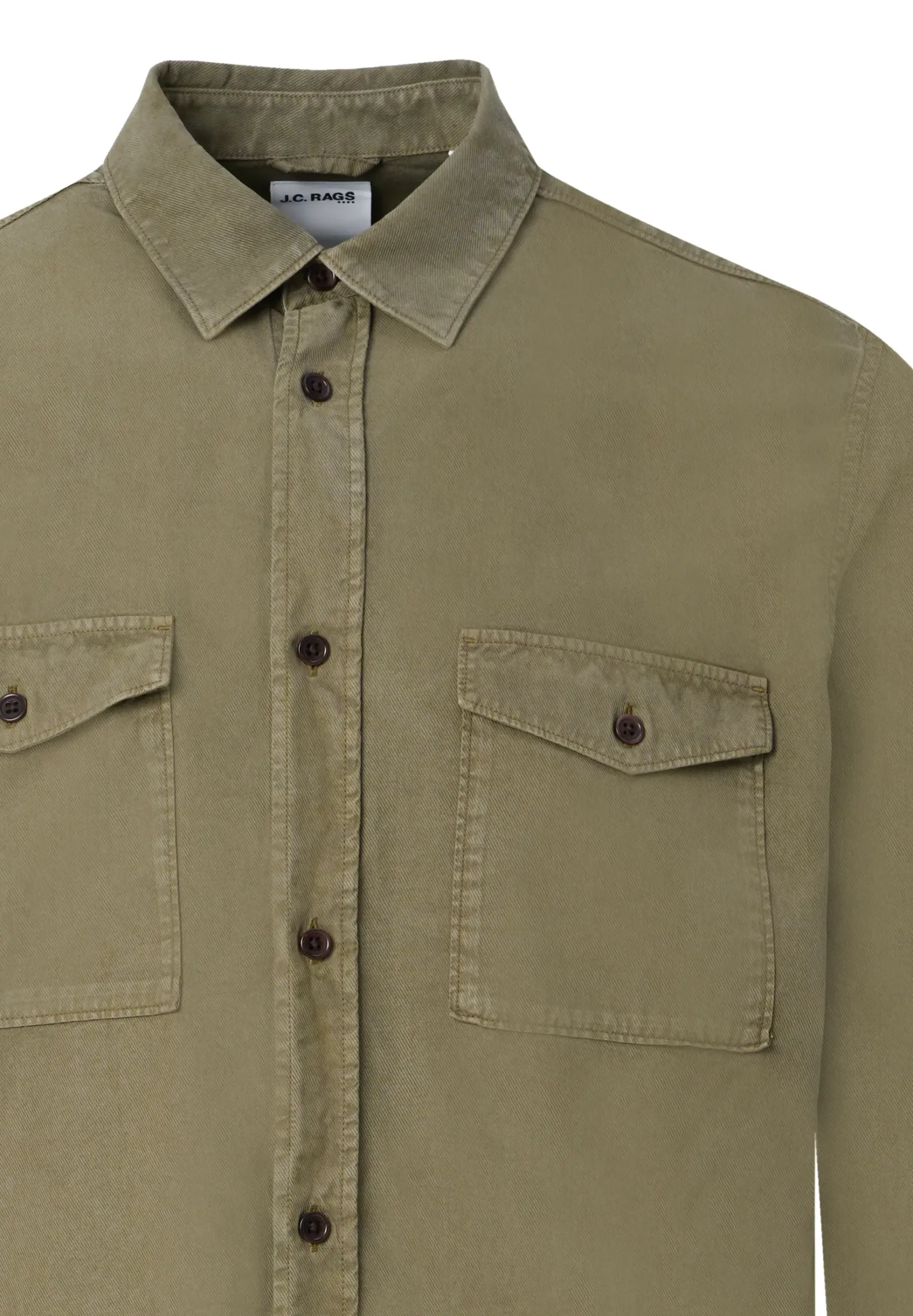 J.C. RAGS Casual Overhemd LM