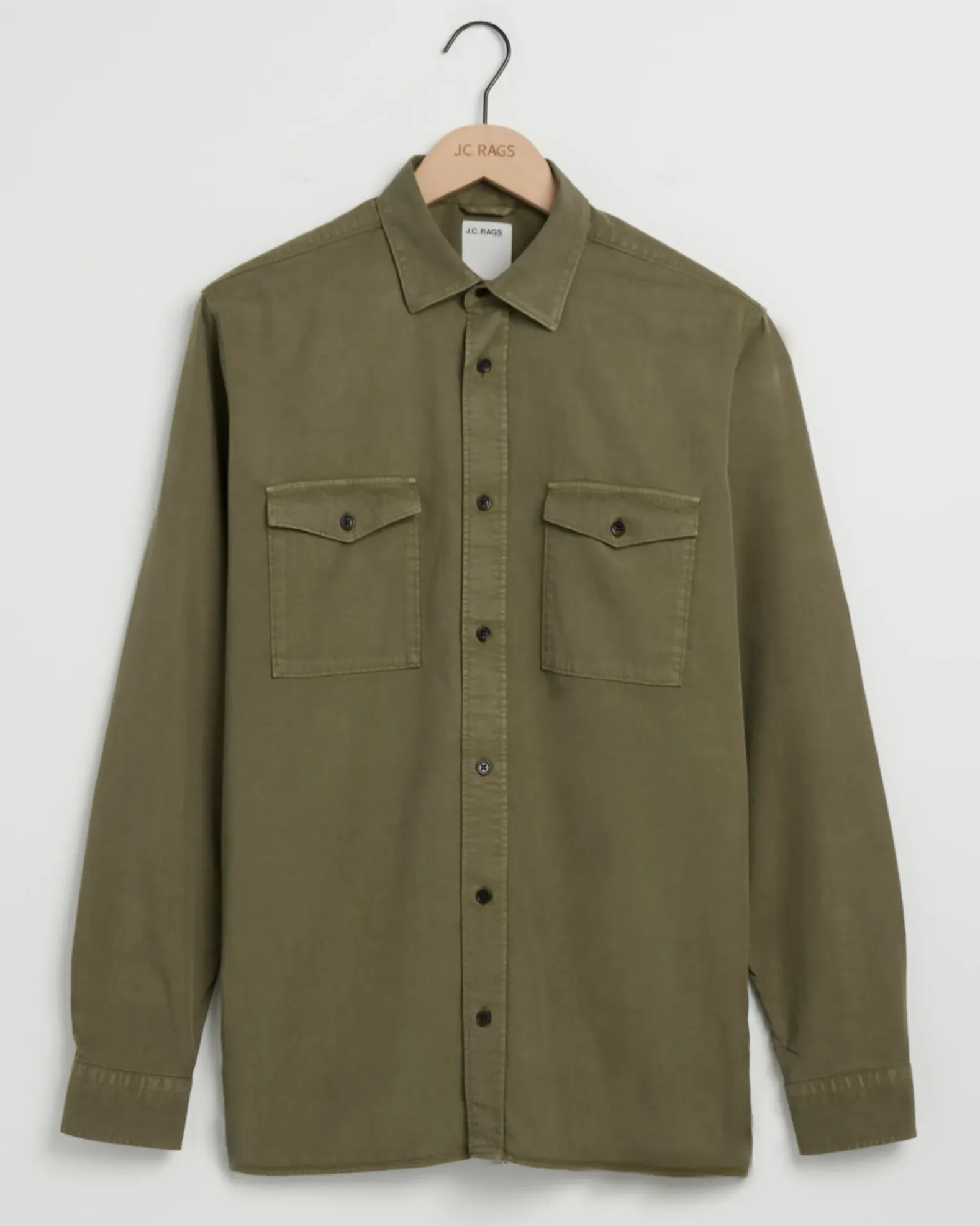 J.C. RAGS Casual Overhemd LM