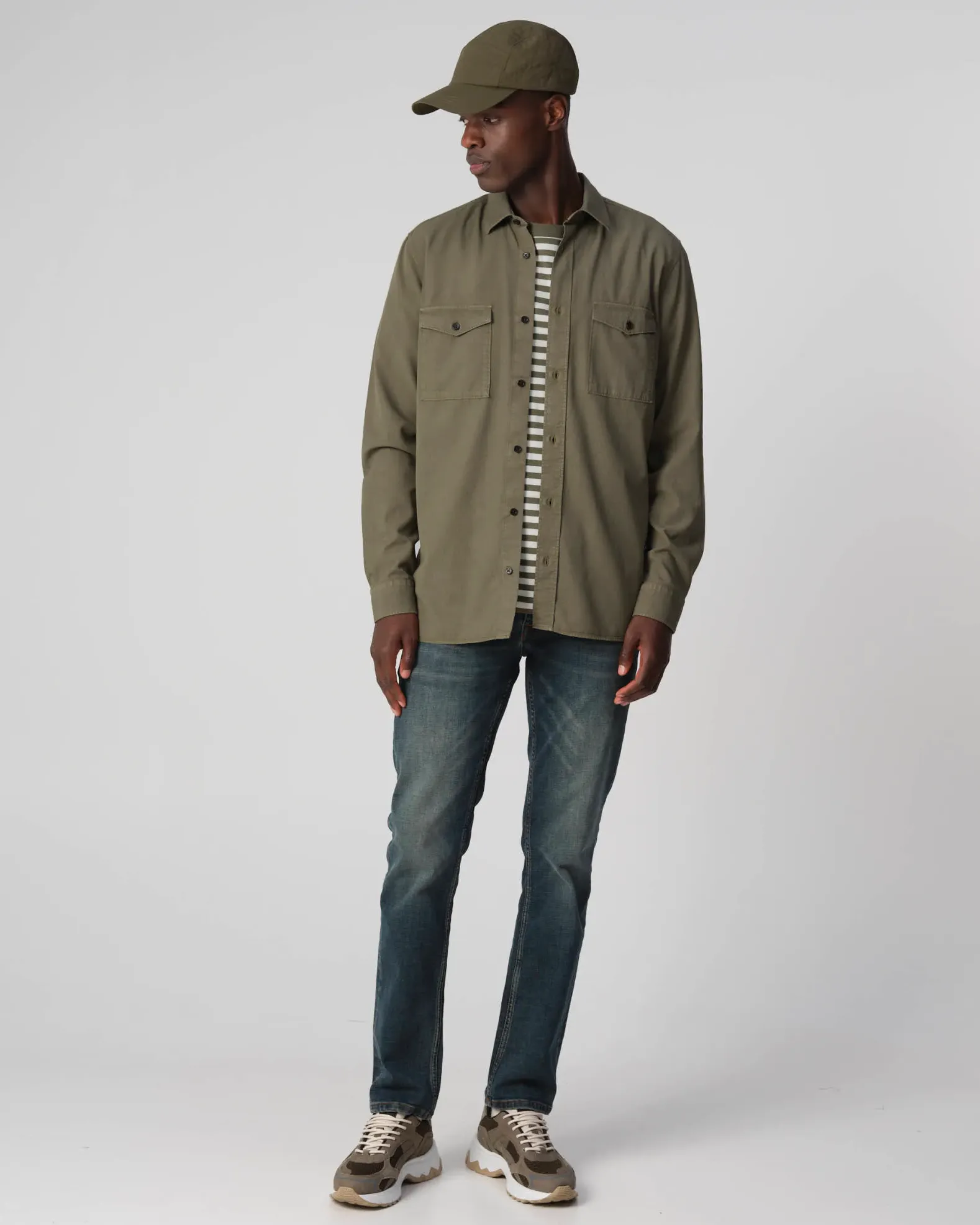 J.C. RAGS Casual Overhemd LM