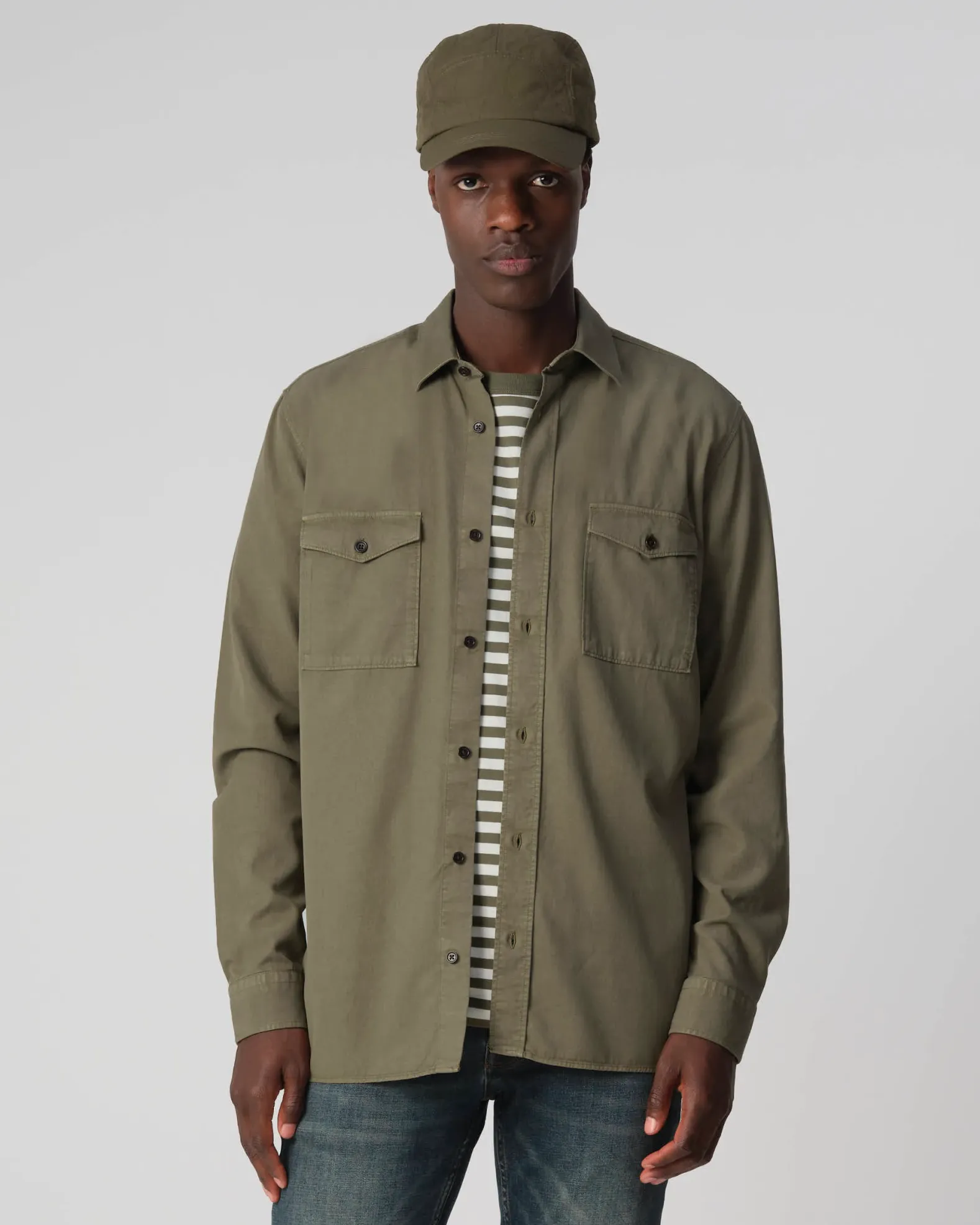 J.C. RAGS Casual Overhemd LM