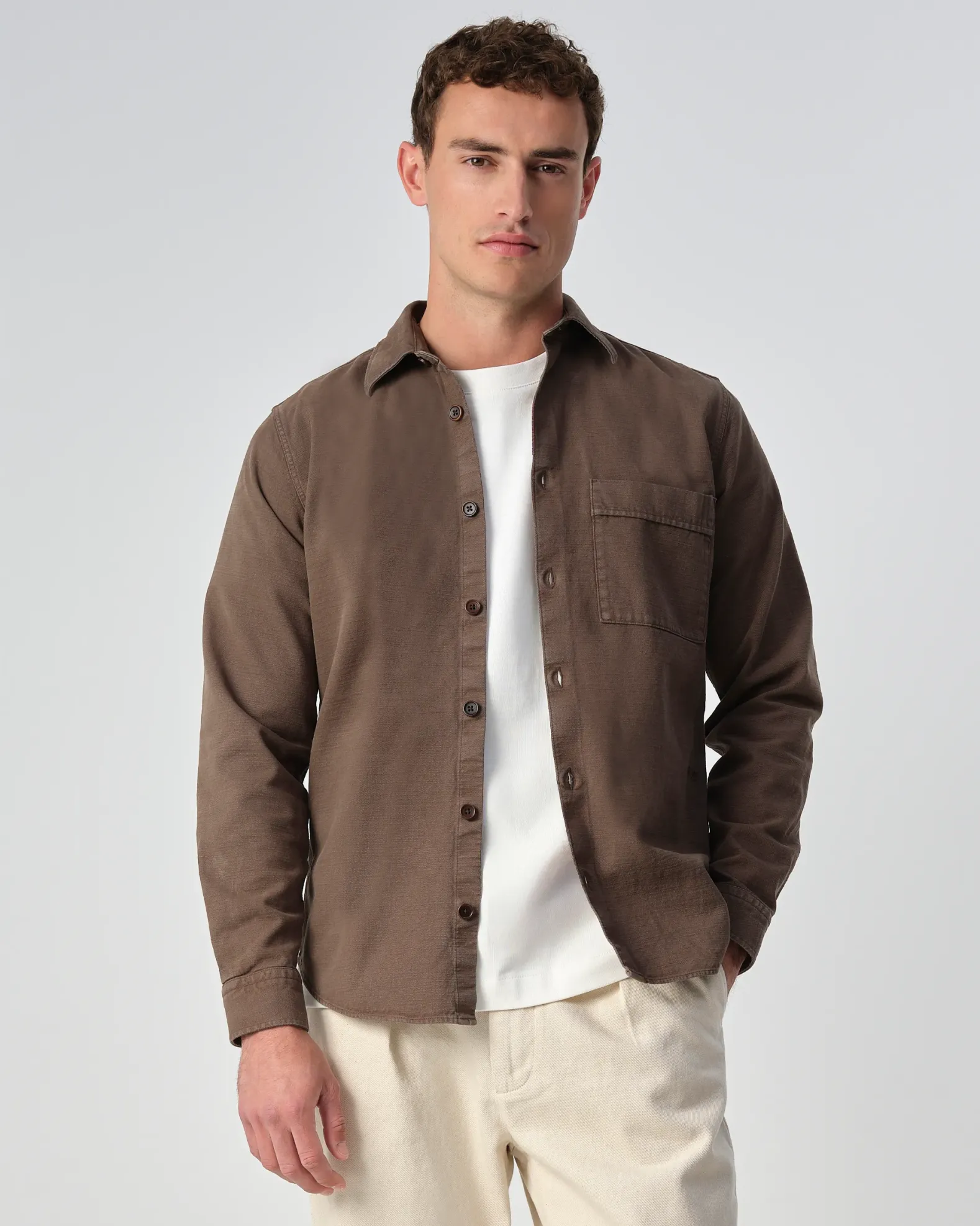 J.C. RAGS Casual Overhemd LM