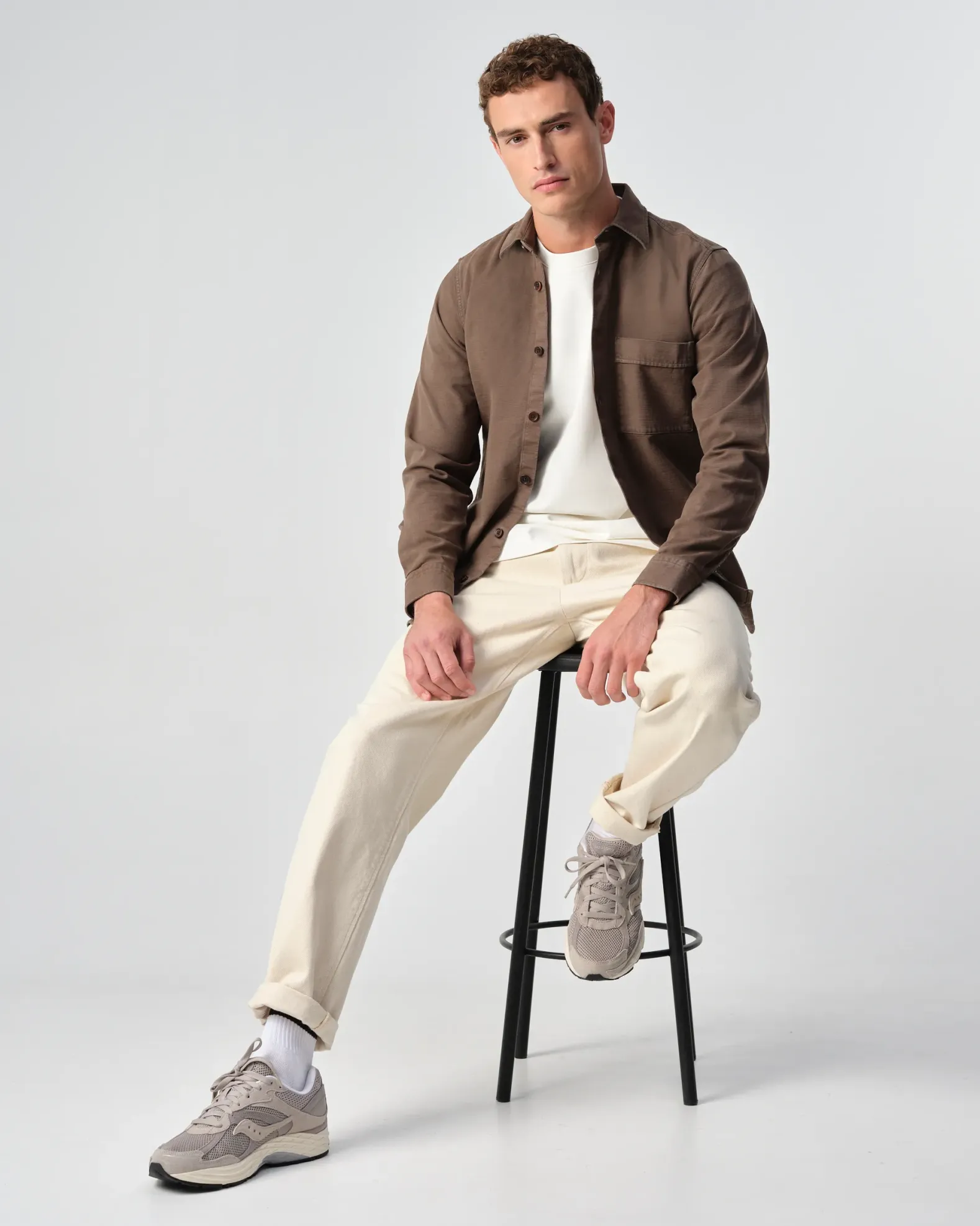 J.C. RAGS Casual Overhemd LM