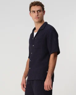 J.C. RAGS Duncan Waffle Casual Overhemd